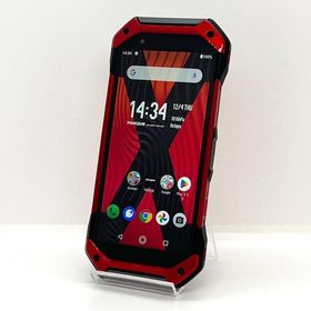 【訳あり】TORQUE 5G KYG01 au SIMロック解除済 128GB／6GB レッド タフネススマホ 送料無料 中古 H736MSR