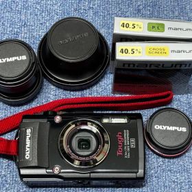 OLYMPUS Tough TG-３デジタルカメラ 望遠・広角レンズ、フィルター