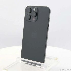 【中古】Apple(アップル) iPhone16 Pro Max 256GB ブラックチタニウム 3N528J／A SIMフリー 【352-ud】