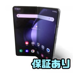 スマートフォン Samsung サムスン Galaxy Z Fold5 SCG22 256GB ファントムブルー au AAK822031新