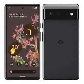【中古】【安心保証】 Google Pixel 6[128GB] au ストーミーブラック