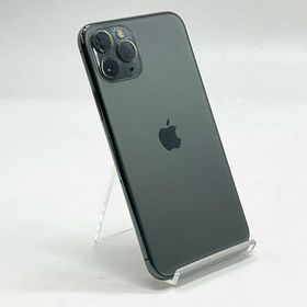 アップル(Apple)の【全額返金保証】【最速発送】Apple iPhone iPhone 11 Pro 256GB ミッドナイトグリーン docomo 動作確認済(スマートフォン本体)