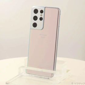 【中古】SAMSUNG(サムスン) Galaxy S21 Ultra 5G 256GB ファントムシルバー SC-52B docomoロック解除SIMフリー 【344-ud】