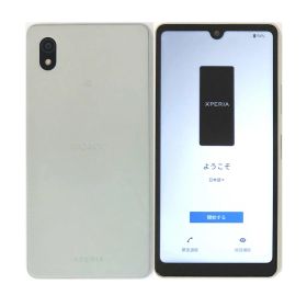 【中古】 SONY Xperia Ace III SOG08 Gray グレー 64GB au SIMフリー 白ロム 本体