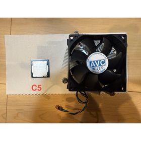 インテル(intel)のC5 美品Intel Core i5-9500 3GHz + AVC冷却ファン！(PCパーツ)