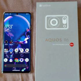 AQUOS R6 ソフトバンク 液晶焼け有り