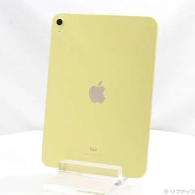 〔展示品〕 iPad 第10世代 64GB イエロー MPQ23J／A Wi-Fi【297】