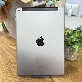 iPad 第6世代 32GB スペースグレイ Wi-Fi + Cellularモデル 送料無料