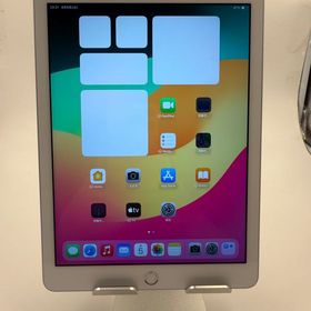 iPad 6 128GB Wi-Fi+ Cellular silver 管理番号M-86-16