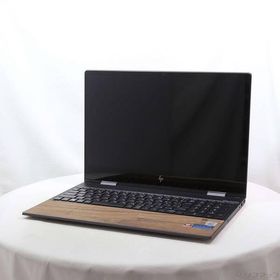 〔中古〕hp(ヒューレットパッカード) HP ENVY x360 15-dr1016TU 8WD99PA-AAAA ナイトフォールブラック＆ナチュラルウォールナット 〔Windows 10〕〔349-ud〕