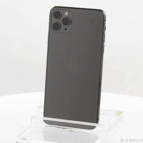 〔中古品〕 iPhone11 Pro Max 256GB スペースグレイ MWHJ2J／A SIMフリー【377】