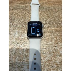 【中古正常品】AppleWatch series3 38mm GPSモデル シルバー アルミニウムケース A254
