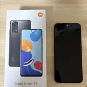 Xiaomi Redmi Note11 グラファイトグレー Simフリー