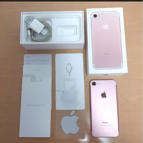 アイフォーン(iPhone)のアップル iPhone7 128GB ローズゴールド SIMフリー(スマートフォン本体)