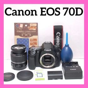 ✨サクサク撮れる✨Canon EOS 70D✨シングルレンズ✨写真の転送も楽々