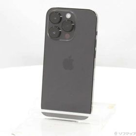 〔中古品〕 iPhone14 Pro 128GB スペースブラック MPXU3J／A SIMフリー【349】