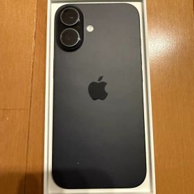 Apple iPhone 16 ブラック 本体 バッテリー100%