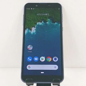 Android One S5 S5-SH Y!mobile ダークブルー 送料無料 本体 c11125