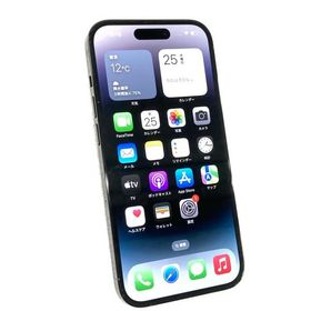 中古 Apple iPhone14 Pro 256GB スペースブラック NQ0Q3J／A SIMフリー ネットワーク利用制限▲判定