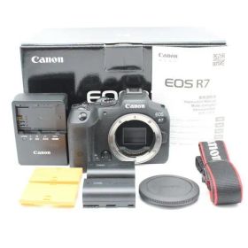 ショット数10,000以下！元箱付き！■ほぼ新品■ CANON EOS R7