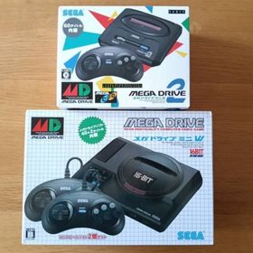セガ(SEGA)の未開封!!メガドライブミニW＆メガドライブミニ2(家庭用ゲーム機本体)