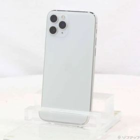 〔中古品〕 iPhone11 Pro 64GB シルバー MWC32J／A SIMフリー【348】