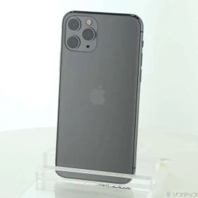 〔中古品〕 iPhone11 Pro 64GB スペースグレイ MWC22J／A SIMフリー【198】