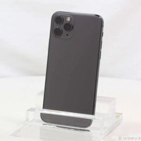 〔中古品〕 iPhone11 Pro 64GB スペースグレイ MWC22J／A SIMフリー【295】