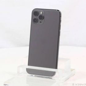 〔中古品〕 iPhone11 Pro 64GB スペースグレイ MWC22J／A SIMフリー【262】