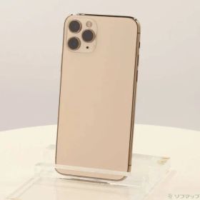 〔中古品〕 iPhone11 Pro 64GB ゴールド MWC52J／A SIMフリー【344】