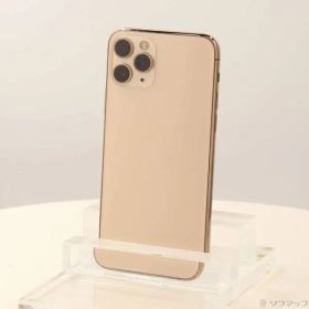 〔中古品〕 iPhone11 Pro 64GB ゴールド MWC52J／A SIMフリー【258】