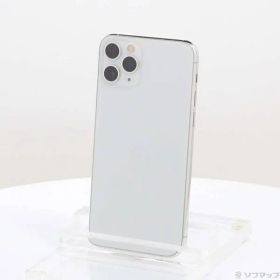 〔中古品〕 iPhone11 Pro 256GB シルバー MWC82J／A SIMフリー【297】