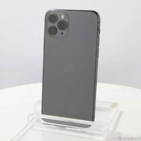 〔中古品〕 iPhone11 Pro 256GB スペースグレイ MWC72J／A SIMフリー【348】