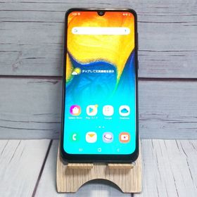 au Galaxy A30 SCV43 ブラック 087