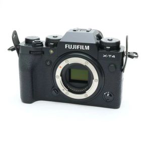 【中古】 《並品》 FUJIFILM X-T4 ボディ ブラック 【液晶チルト部軸部品交換/各部点検済】 [ デジタルカメラ ]
