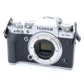 【中古】 《並品》 FUJIFILM X-T4 ボディ シルバー [ デジタルカメラ ]