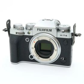 【中古】 《並品》 FUJIFILM X-T4 ボディ シルバー [ デジタルカメラ ]
