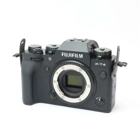 【中古】 《並品》 FUJIFILM X-T4 ボディ ブラック 【上部カバー電池室部品交換/センサークリーニング/各部点検済】 [ デジタルカメラ ]