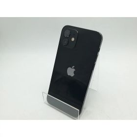 【中古】Apple au 【SIMロック解除済み】 iPhone 12 64GB ブラック MGHN3J/A【柏】保証期間1週間【ランクC】