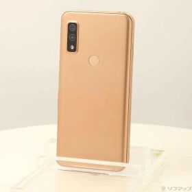 【中古】FUJITSU(富士通） arrows We 64GB ローズゴールド FCG01 au SIMフリー 【368-ud】