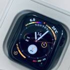 ☆超美品☆Apple Watch Series 4 GPS+Cellular 44mm MTX22J/A スペースブラック ステンレススチールケース ブラックスポーツバンド☆