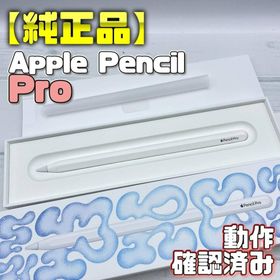 アップル(Apple)の動作確認済み！【純正品】Apple Pencil Pro 本体＋箱類(タブレット)