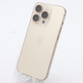 [中古]SIMフリー Apple iPhone14 Pro 256GB Gold A2889 MQ173J/A