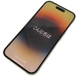 Apple iPhone 14 Pro 256GB MQ173J/A ゴールド スマートフォン 中古 C10758122