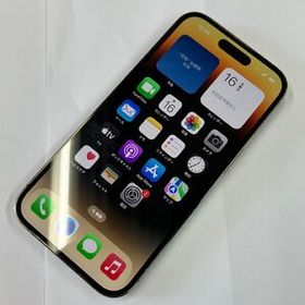 【送料無料/中古】SIMフリー 楽天モバイル版 iPhone14 Pro 256GB ゴールド MQ173J/A【四丁目店】