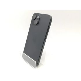 【中古】Apple au 【SIMフリー】 iPhone 15 128GB ブラック MTMH3J/A【熊本】保証期間1ヶ月【ランクC】
