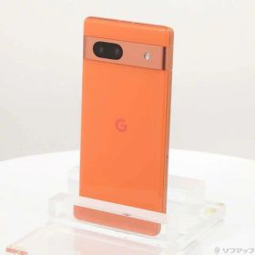 【中古】GOOGLE(グーグル) Google Pixel 7a 128GB コーラル GA04438-JP SIMフリー 【305-ud】