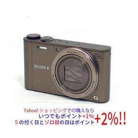 【中古】SONY製 Cyber-shot DSC-WX300 ブラウン/1820万画素 訳あり
