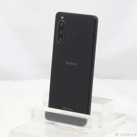 〔中古品〕 Xperia 10 IV 128GB ブラック SO-52C docomo SIMフリー【297】