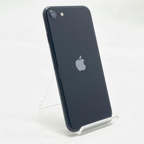 アップル(Apple)の【全額返金保証】【最速発送】Apple iPhone iPhone SE（第3世代） 64GB ミッドナイト docomo 動作確認済(スマートフォン本体)